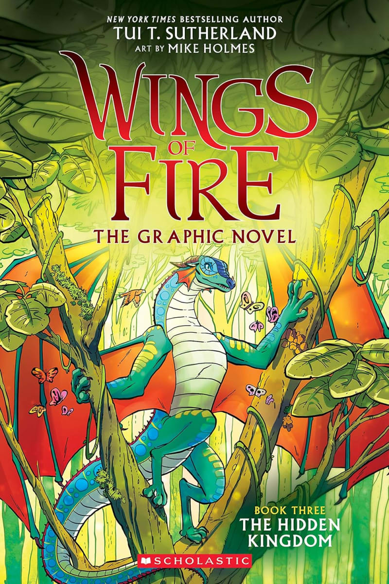 Wings Of Fire Graphic Novel #3 The Hidden Kingdom , Tapa Blanda1