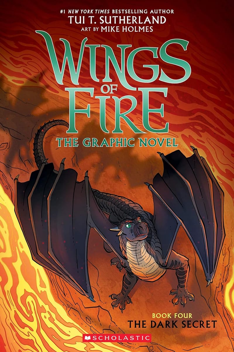 Wings Of Fire Graphic Novel #4 The Dark Secret, Tapa Blanda1