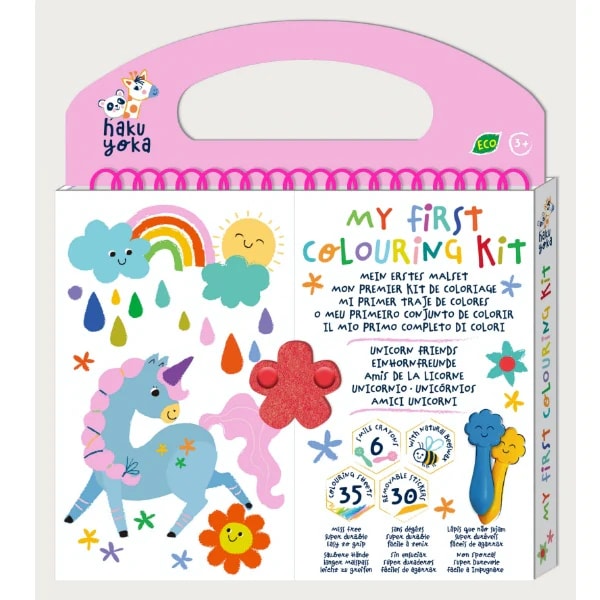 Avenir Libro Para Colorear Con Crayones Unicornios3