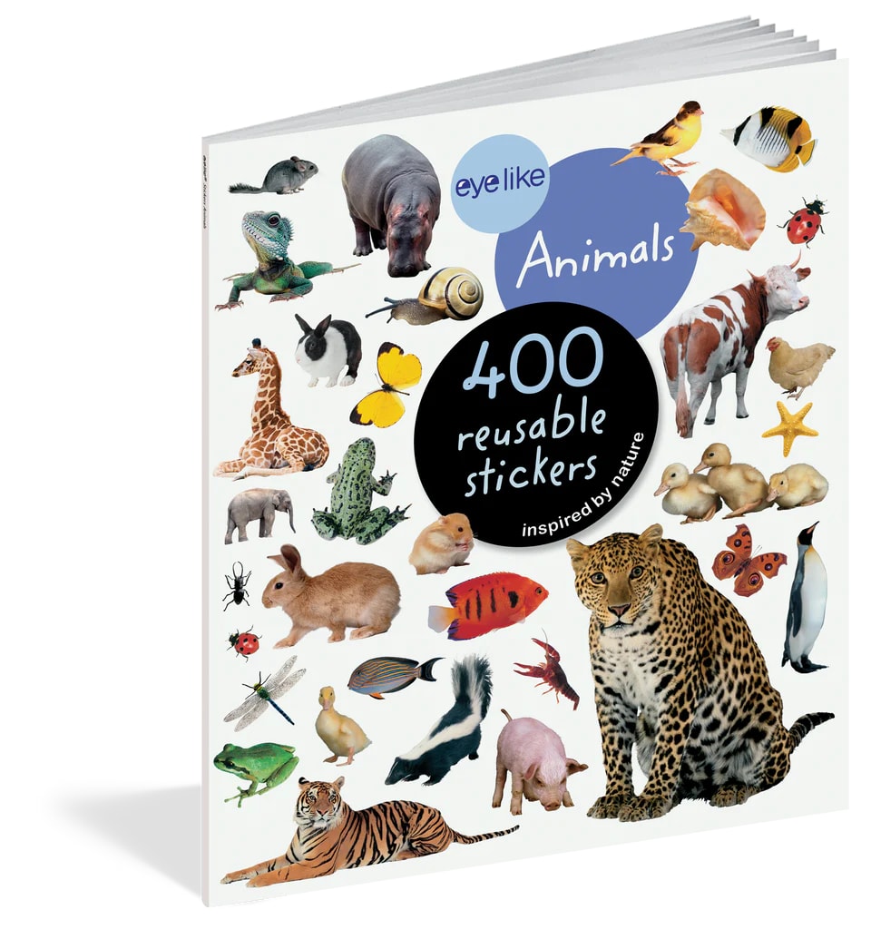 Eyelike Stickers: Stickers Reutilizables, Animales1