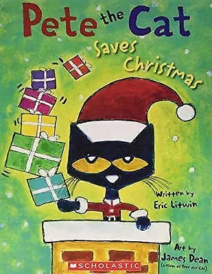 Pete The Cat Saves Christmas, Tapa Blanda1