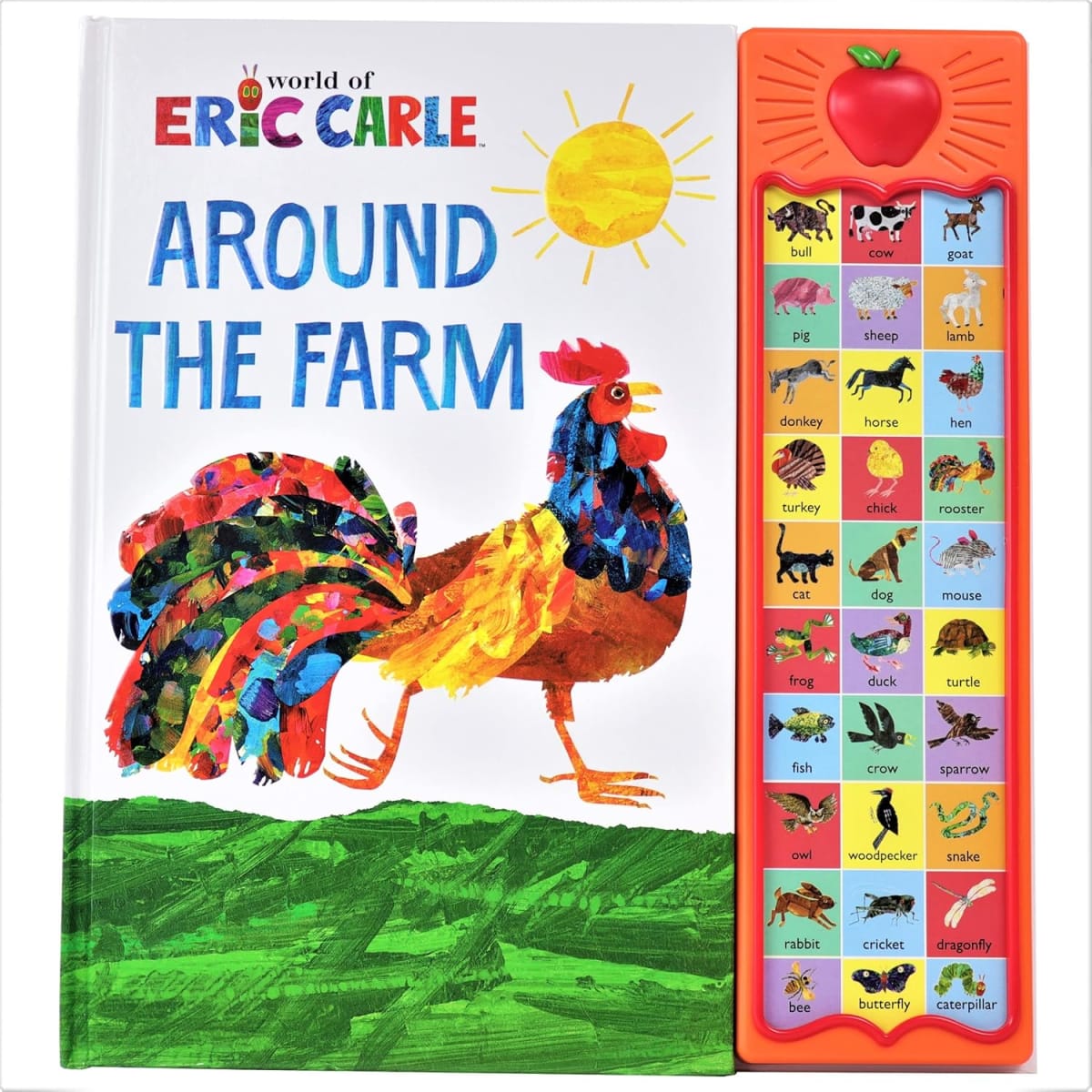 World Of Eric Carle, Around The Farm 30-Button Animal Libro Con Sonidos6