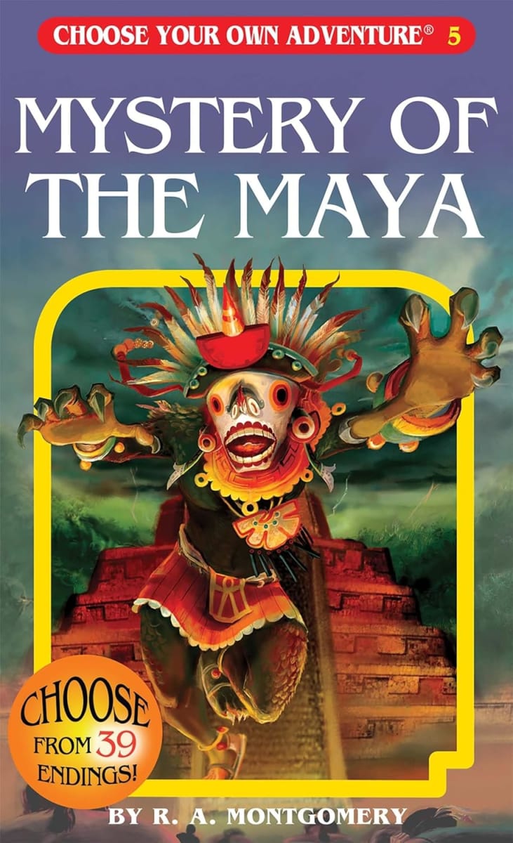 Choose Your Own Adventure #05 Mystery Of The Maya, Tapa Blanda1