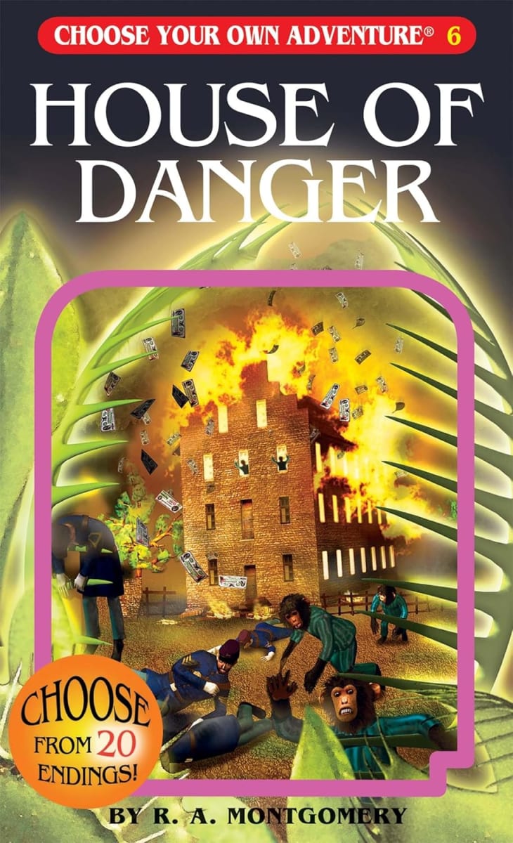 Choose Your Own Adventure #06 House Of Danger, Tapa Blanda1
