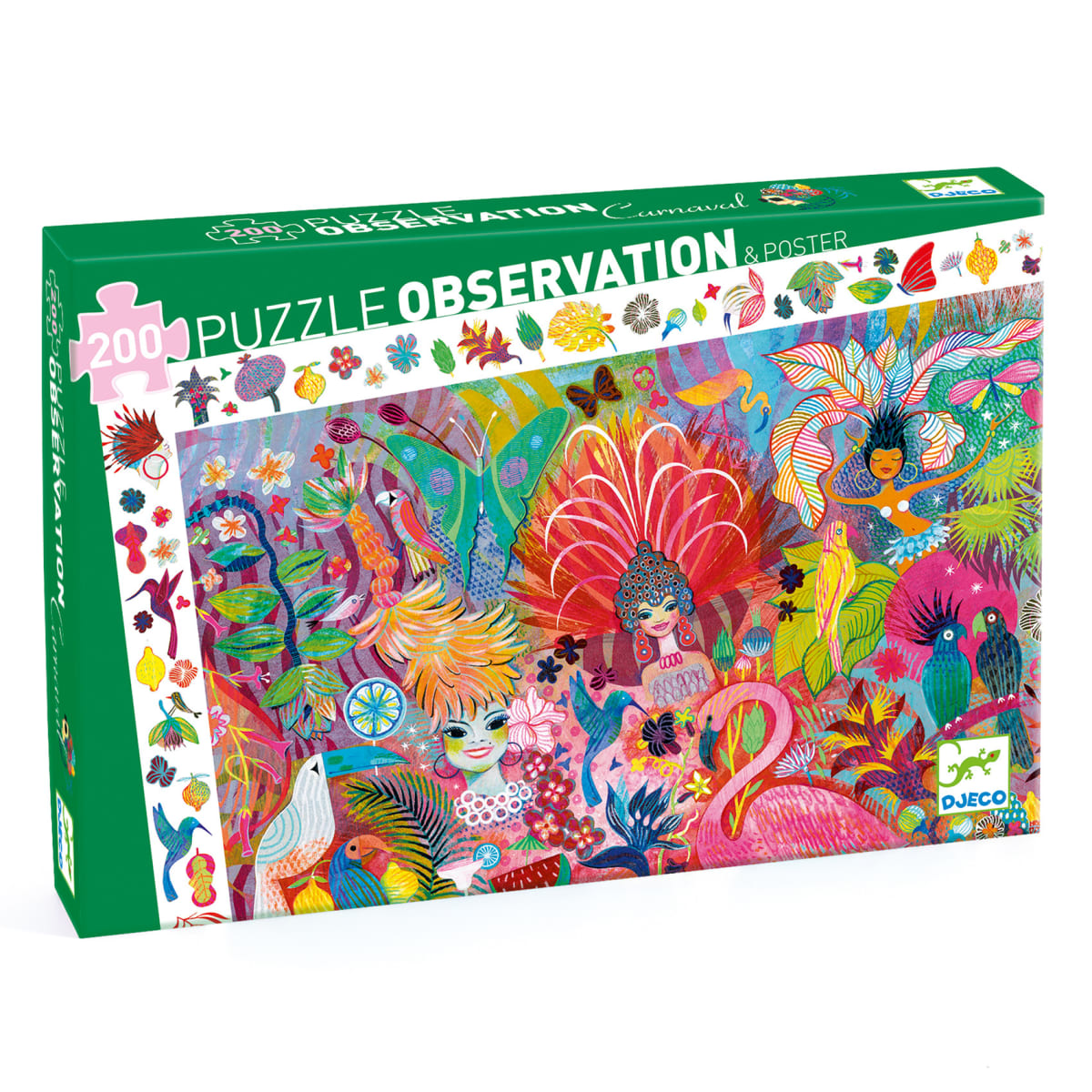 Puzzle De Observacion 200 Piezas Carnaval De Río5