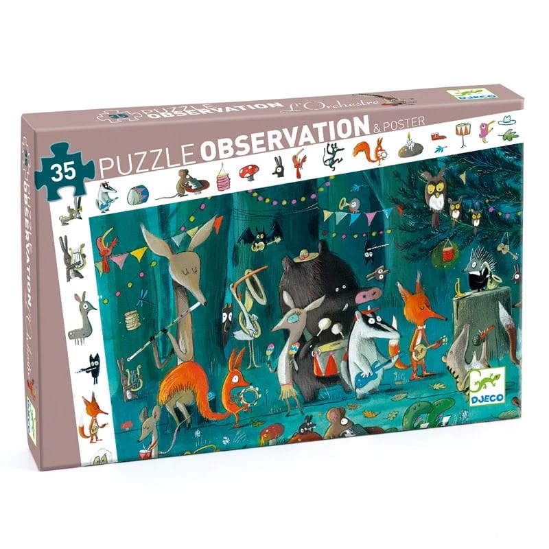 Puzzle De Observación 35 Piezas Orquesta6