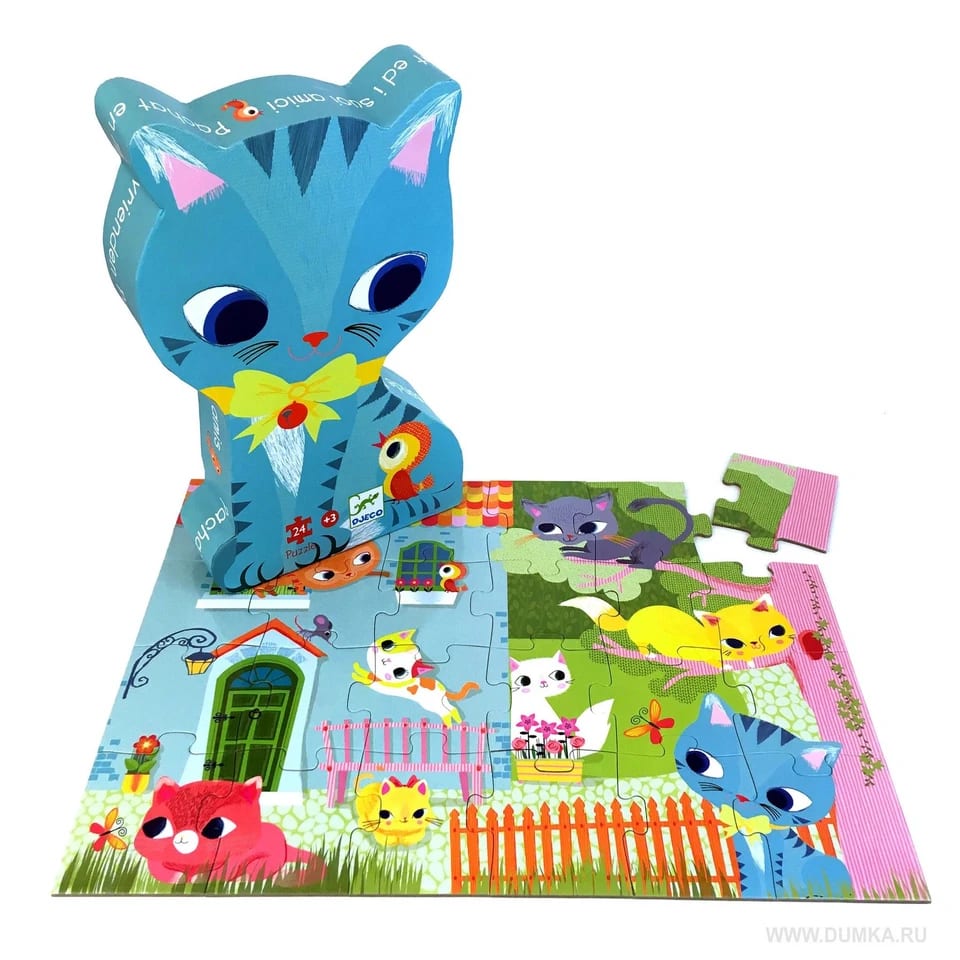 Puzzle 24 Piezas Gato Pachat Y Sus Amigos1