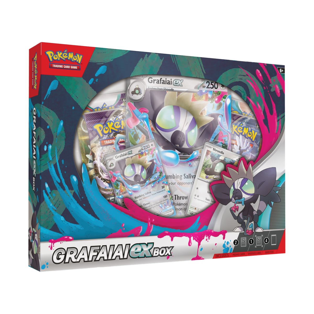 Pokemon Grafaiai Ex Box Inglés1