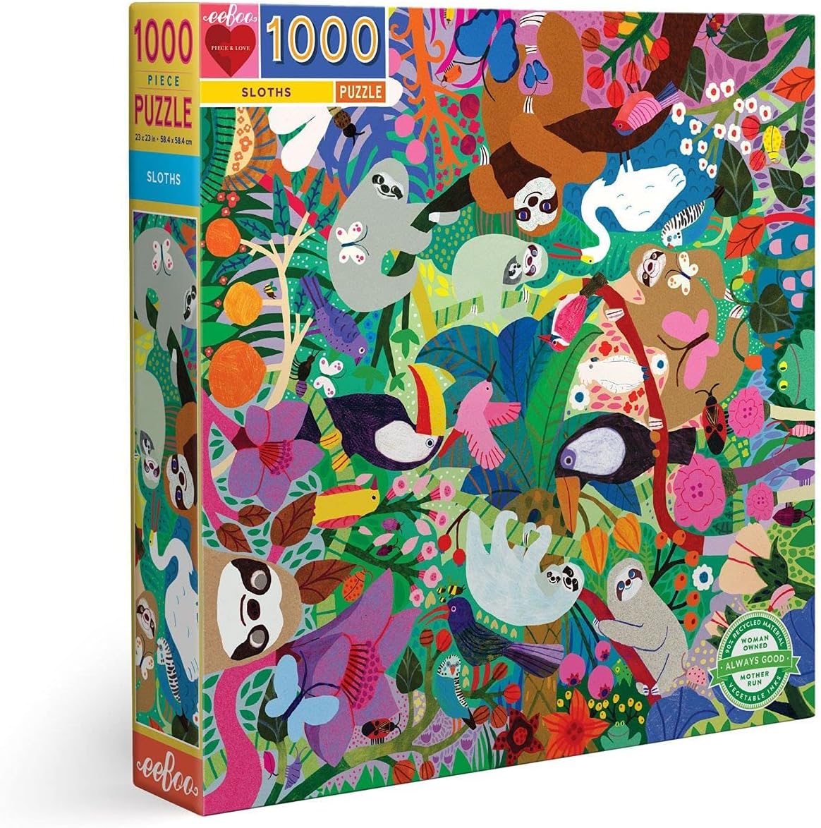 Puzzle 1000 Piezas Perezosos5