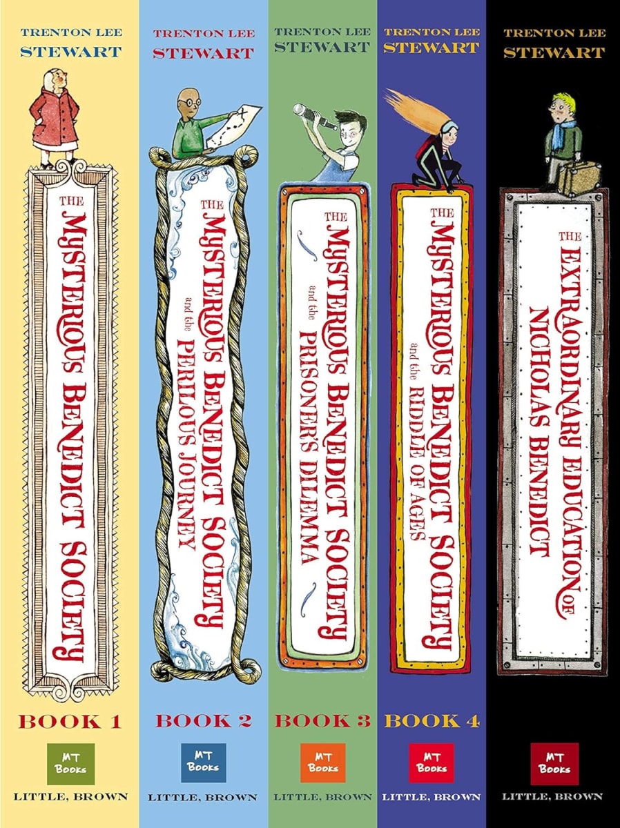 The Mysterious Benedict Society Paperback Boxed Set, Tapa Blanda4