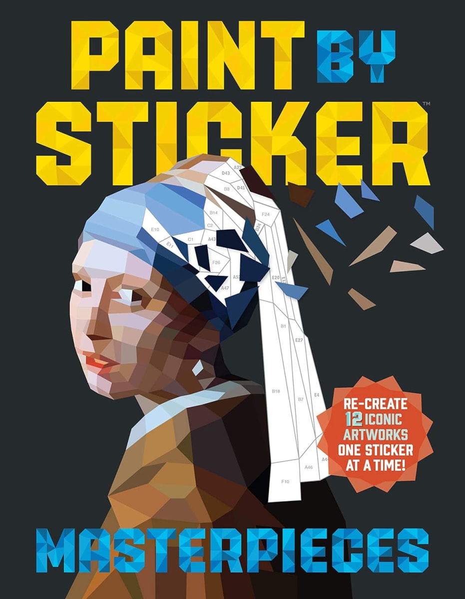 Workman Paint By Stickers / Pinta Con Stickers: Masterpieces12