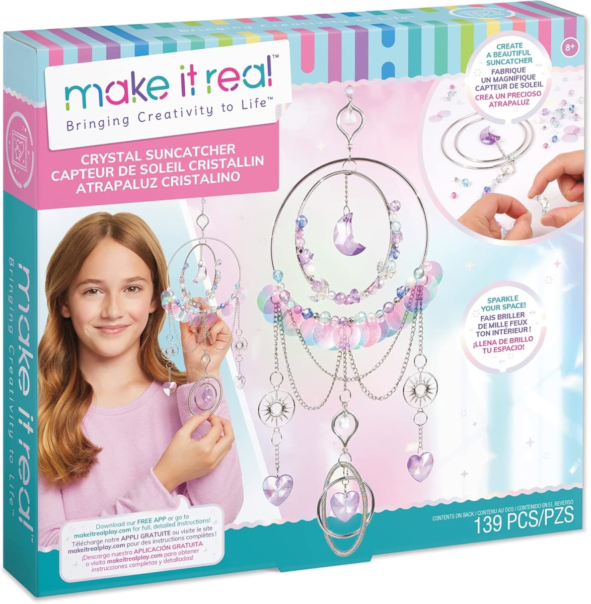 Make It Real Crystal Sun Catcher, 14209