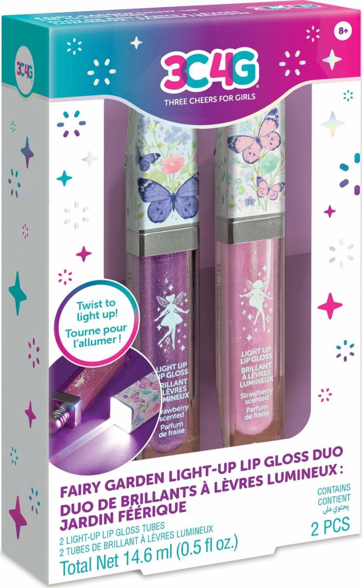 Make It Real 3C4G Fairy Light-Up Lip Gloss, 100591
