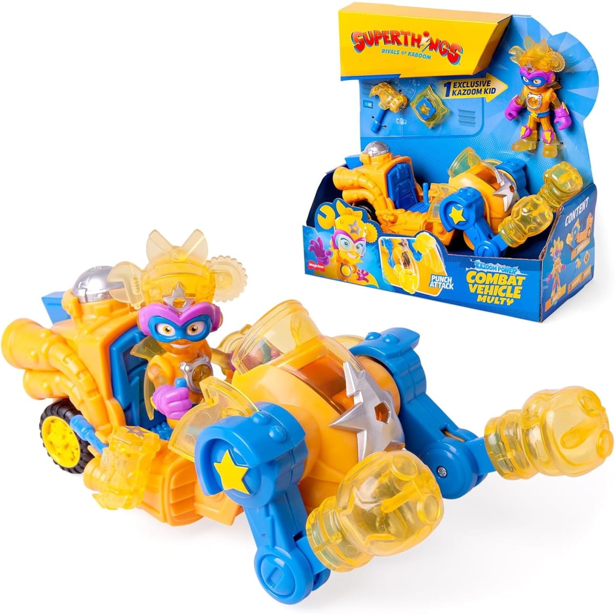 Superzings Vehiculo De Combate Kid Multi Kazoom Power1