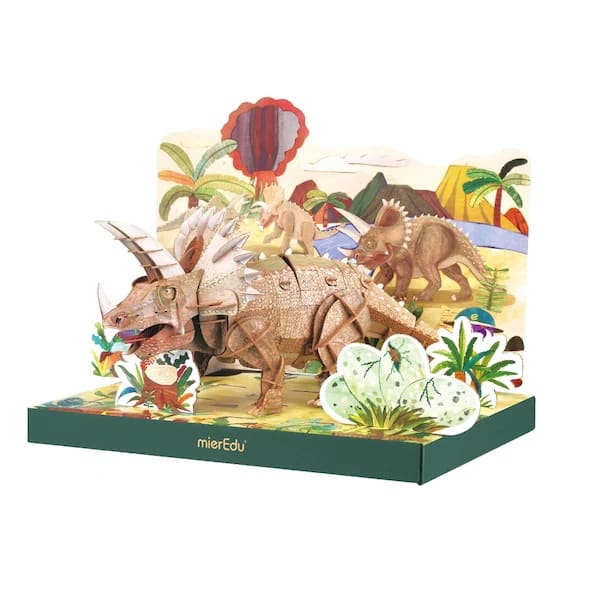 Puzzle Eco 3D Triceratops1
