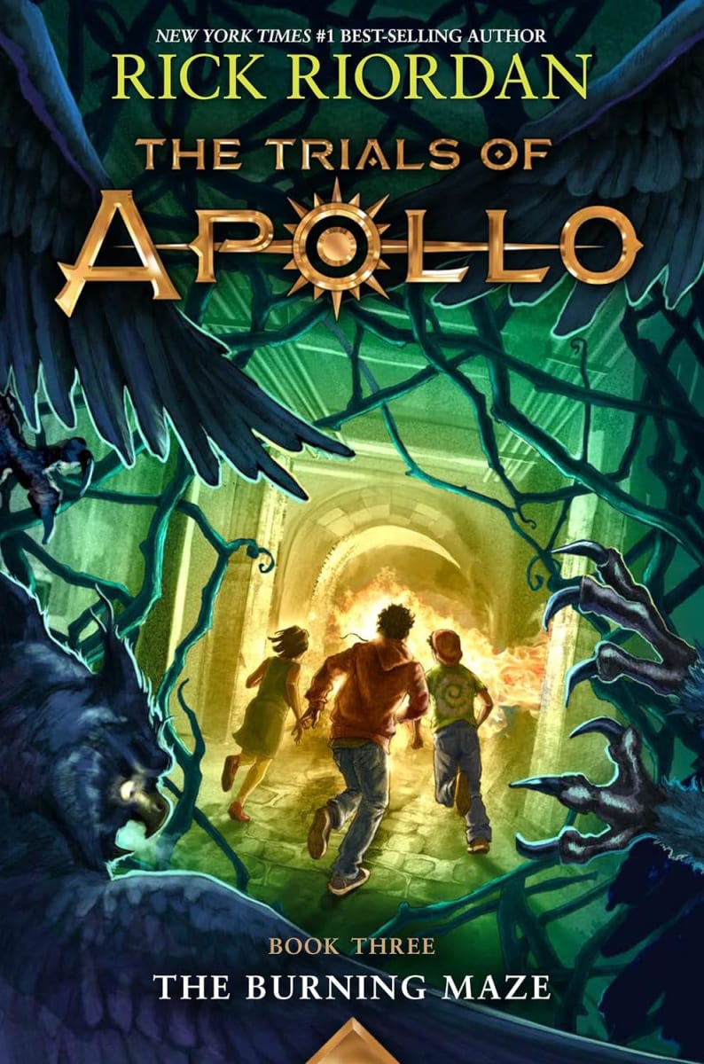The Trials Of Apollo #03 The Burning Maze, Tapa Blanda1