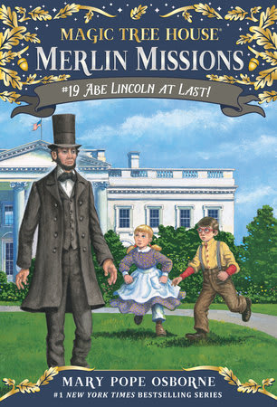 Merlin Missions #19 Abe Lincoln At Last!, Tapa Blanda1