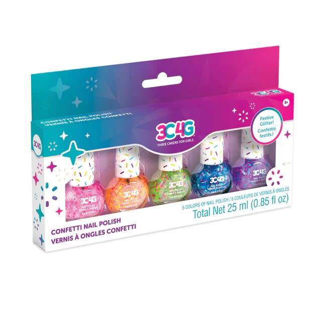 Confetti Nail Polish3