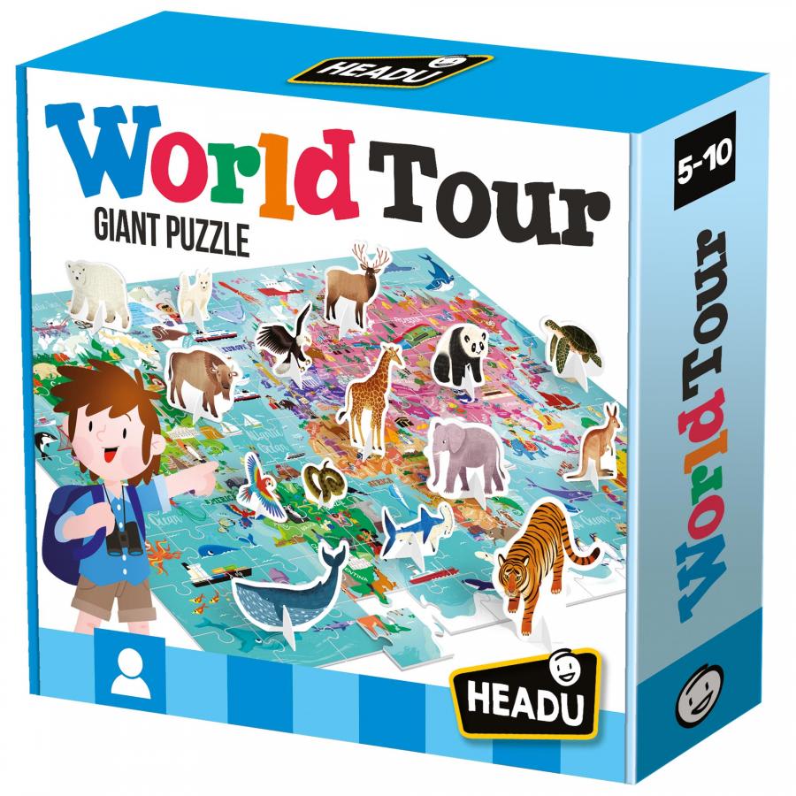 Puzzle 108 Piezas World Tour, Gira Mundial1
