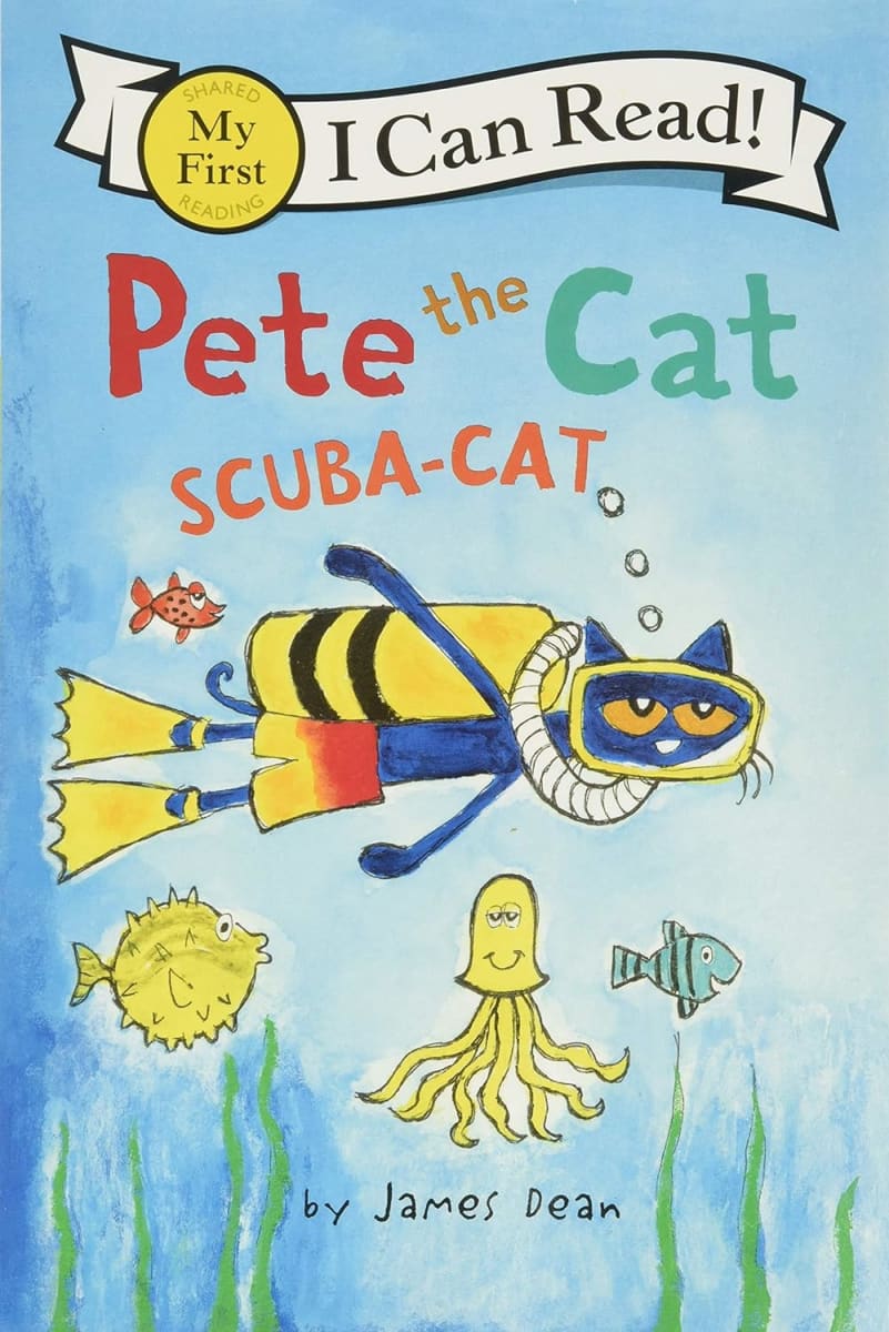 I Can Read: Pete The Cat Scuba-Cat, Tapa Blanda1