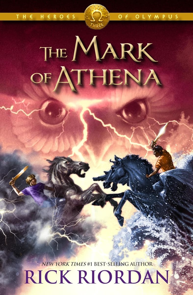 Heroes Of Olympus #3 The Mark Of Athena, Tapa Dura1