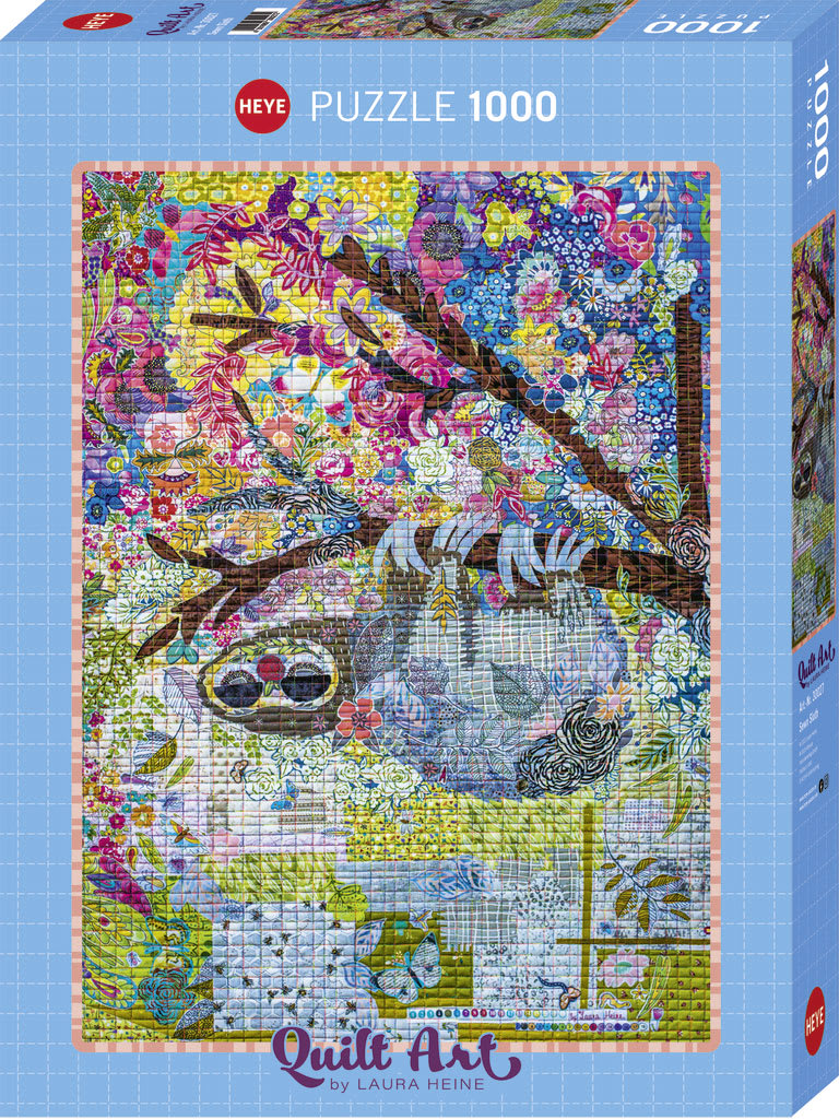 Puzzle 1000 Piezas Sewn Sloth, Perezoso1