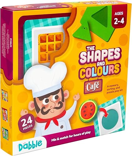 Encaje Formas Y Colores Café1