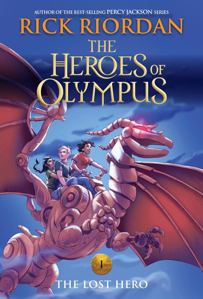 Heroes Of Olympus #1 The Lost Hero, Tapa Blanda1