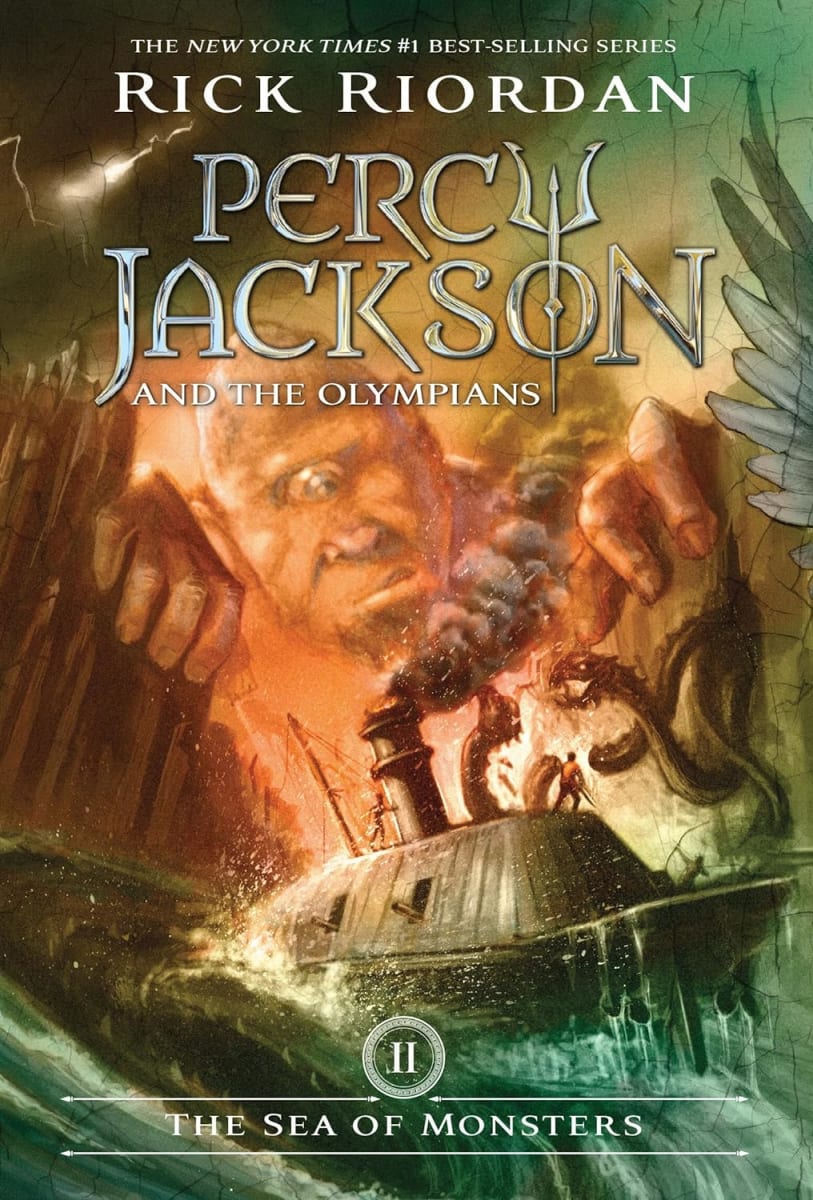 Percy Jackson & The Olympians #02 The Sea Of Monsters, Tapa Blanda1