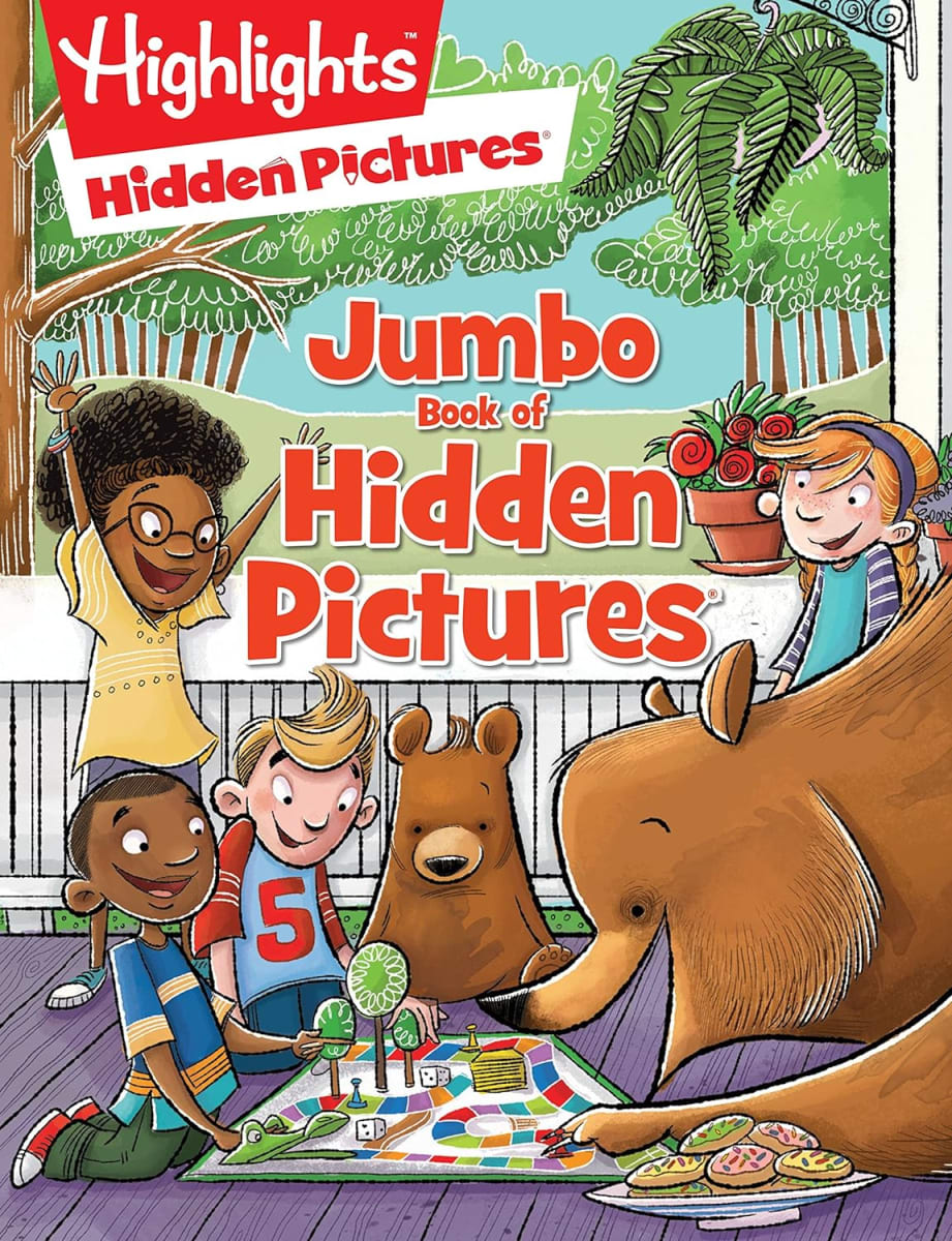 Highlights Jumbo Book Of Hidden Pictures - Tapa Blanda1