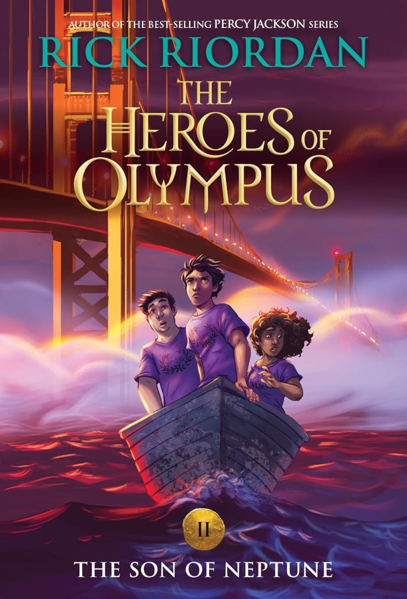 Heroes Of Olympus #02 The Son Of Neptune, Tapa Blanda1