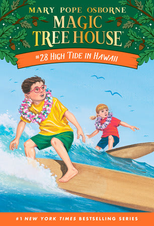 Magic Tree House # 28 High Tide In Hawaii, Tapa Blanda1