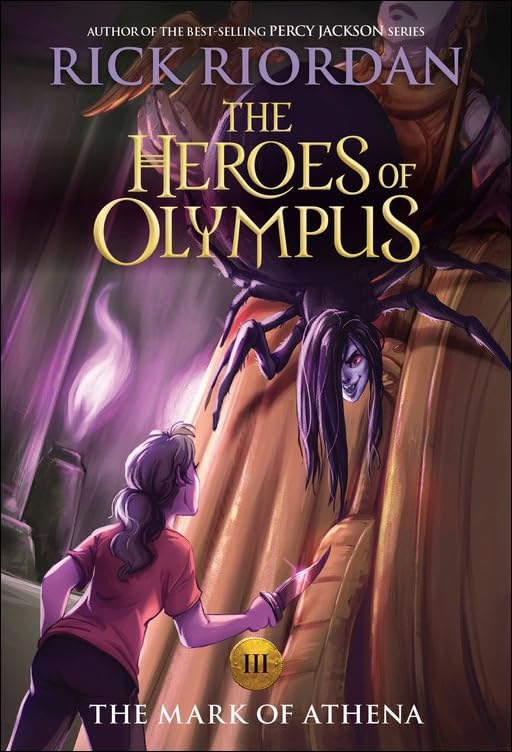 Heroes Of Olympus #03 The Mark Of Athena, Tapa Blanda1