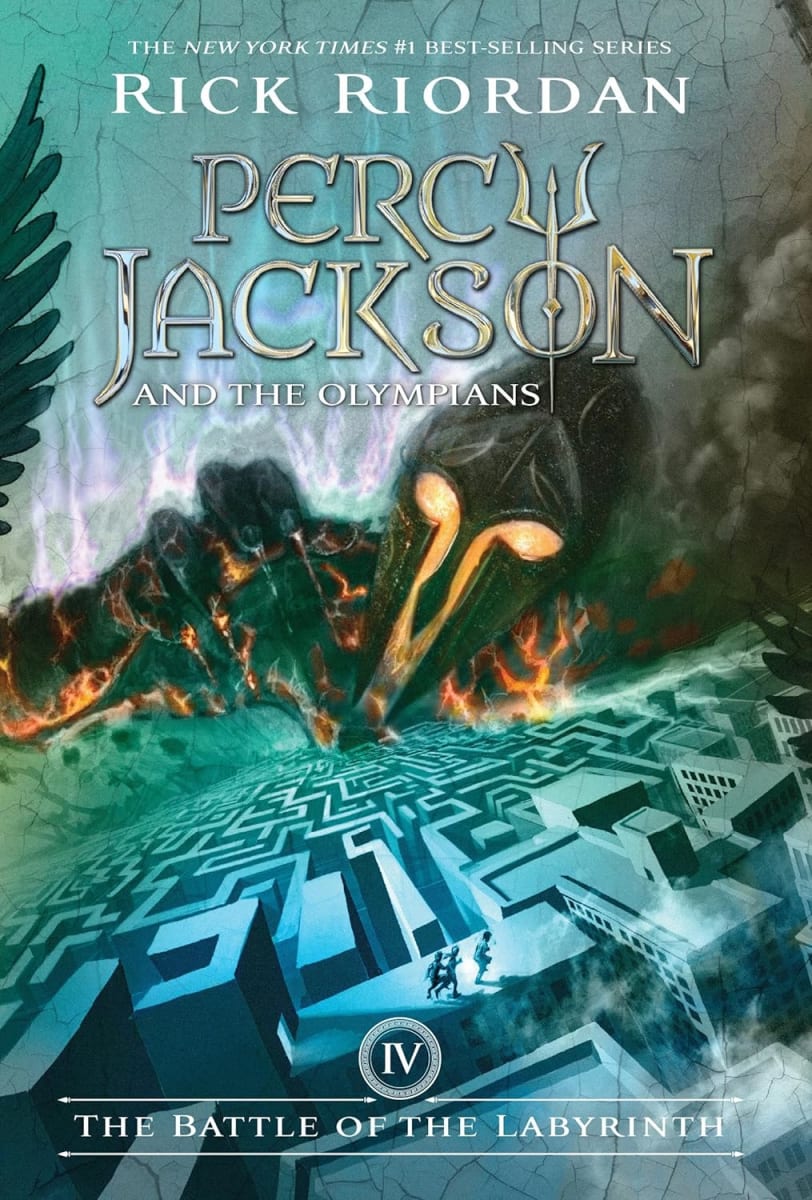 Percy Jackson & The Olympians #04 The Battle Of The Labyrinth, Tapa Blanda1