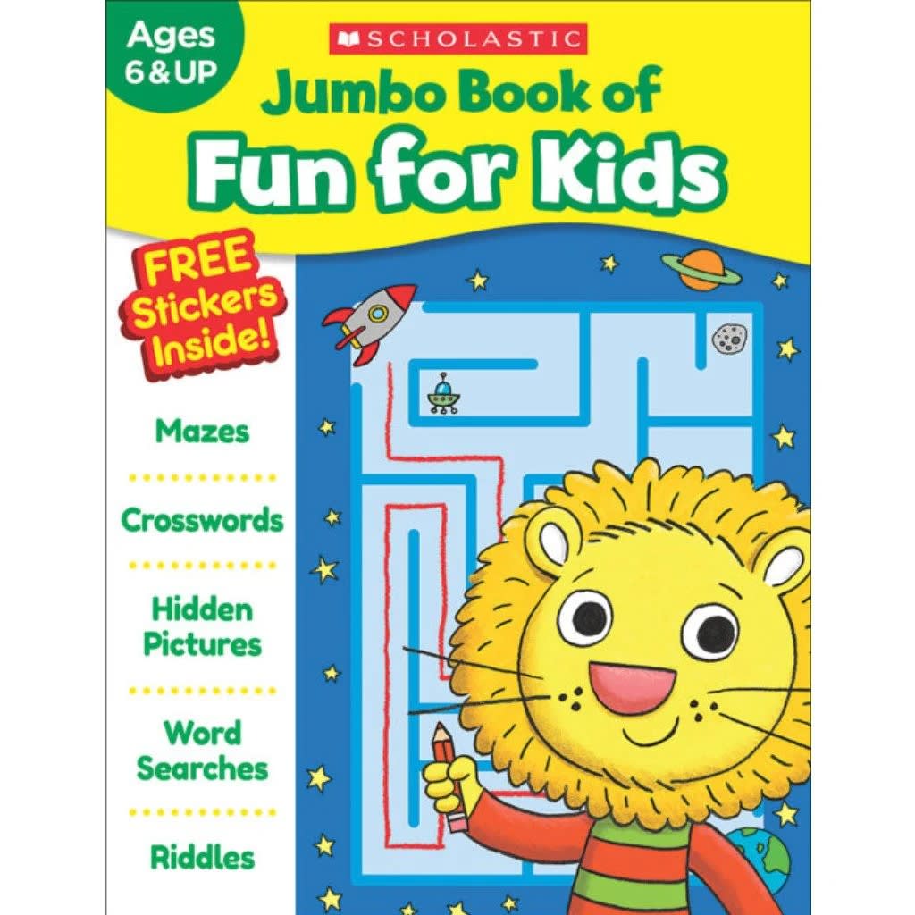 Scholastic Jumbo Book Of Fun For Kids, Libro De Actividades1