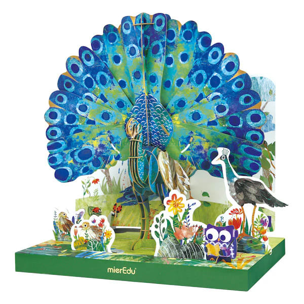 Puzzle Eco 3D Pavo Real1