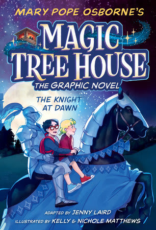Magic Tree House Graphic Novel #02 The Night At Dawn, Tapa Blanda1