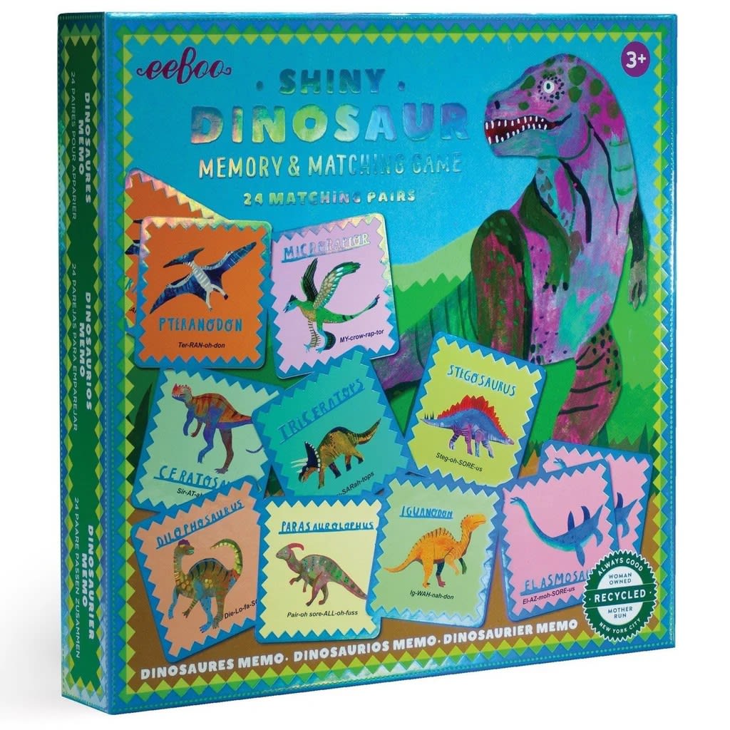 Memory And Matching Game Shiny Donosaur, Dinosaurios1