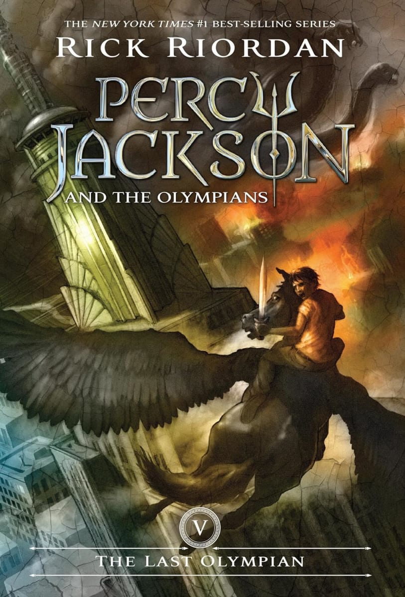 Percy Jackson & The Olympians #05 The Last Olympian, Tapa Blanda1