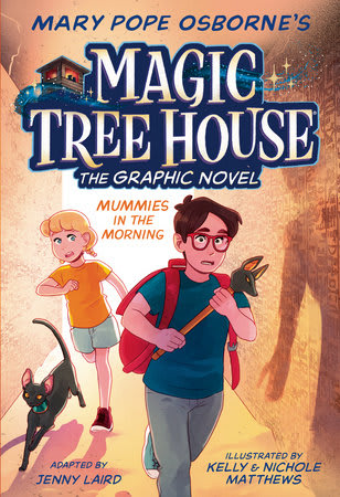 Magic Tree House Graphic Novel #03 Mummies In The Morning, Tapa Blanda1