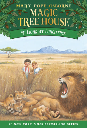 Magic Tree House #11 Lions At Lunchtime, Tapa Blanda1