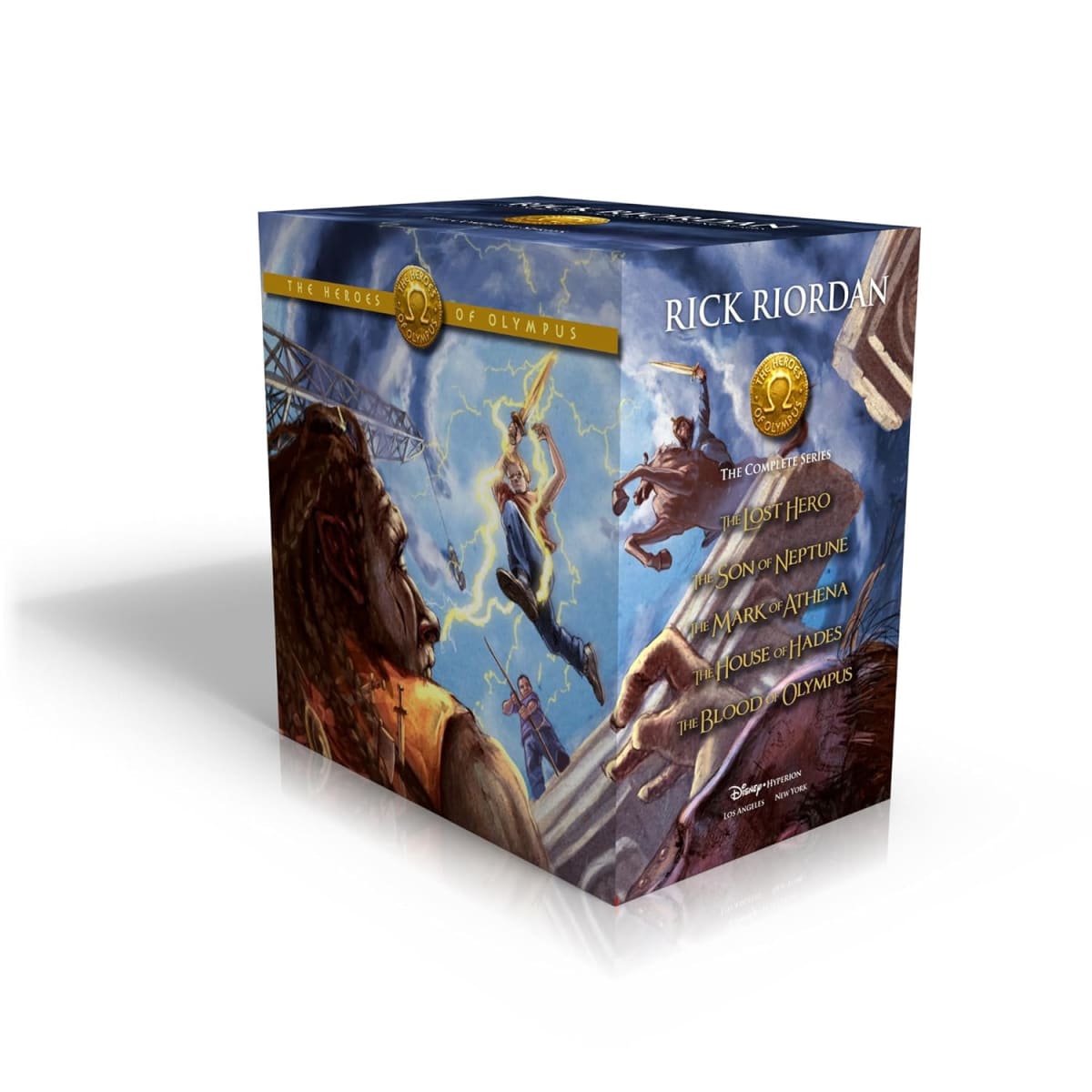 The Heroes of Olympus Hardcover Boxed Set of 5, Tapa Dura2