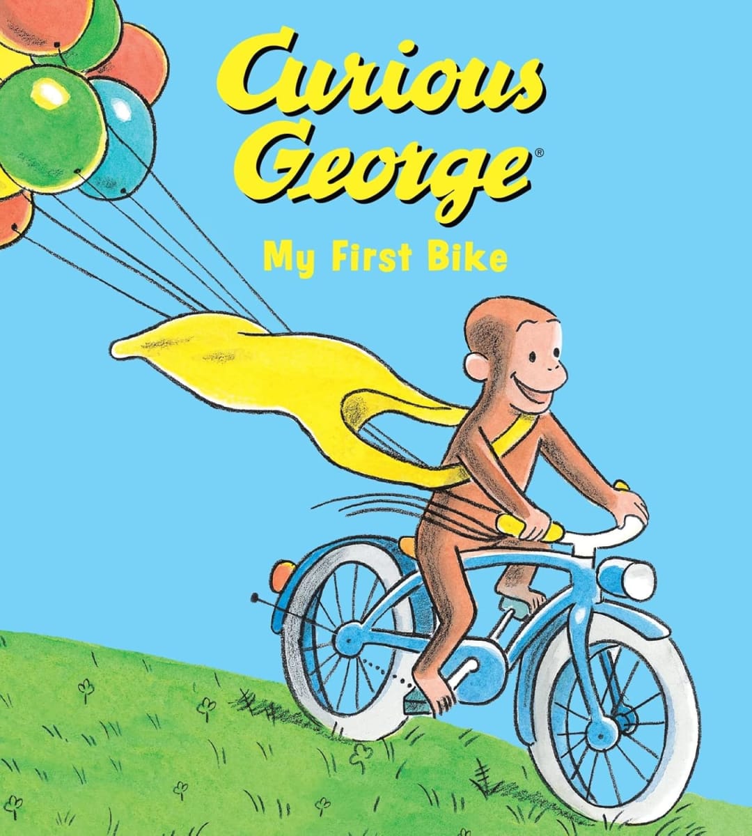 Curious George: My First Bike, Board Book - Libro De Cartón1