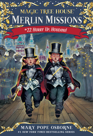 Merlin Missions #22 Hurry Up Houdini!, Tapa Blanda1