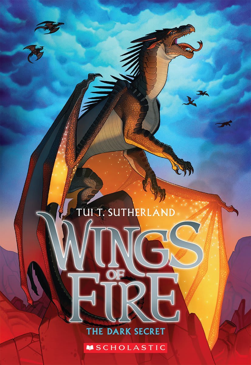 Wings Of Fire #04 The Dark Secret, Tapa Blanda1
