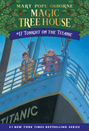 Magic Tree House # 17 Tonight On The Titanic, Tapa Blanda1