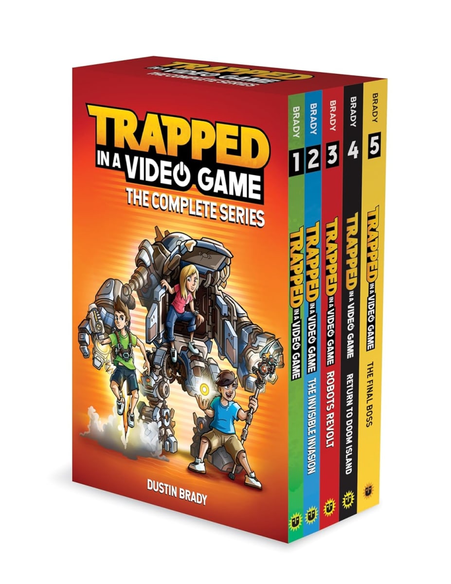 Trapped In A Video Game (Set 5 Libros), Tapa Blanda1