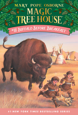 Magic Tree House # 18 Buffalo Before Breakfast, Tapa Blanda1
