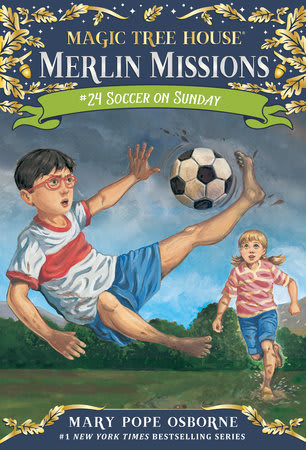Merlin Missions #24 Soccer On Sunday, Tapa Blanda1
