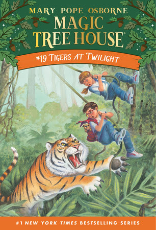 Magic Tree House # 19 Tigers At Twilight, Tapa Blanda1
